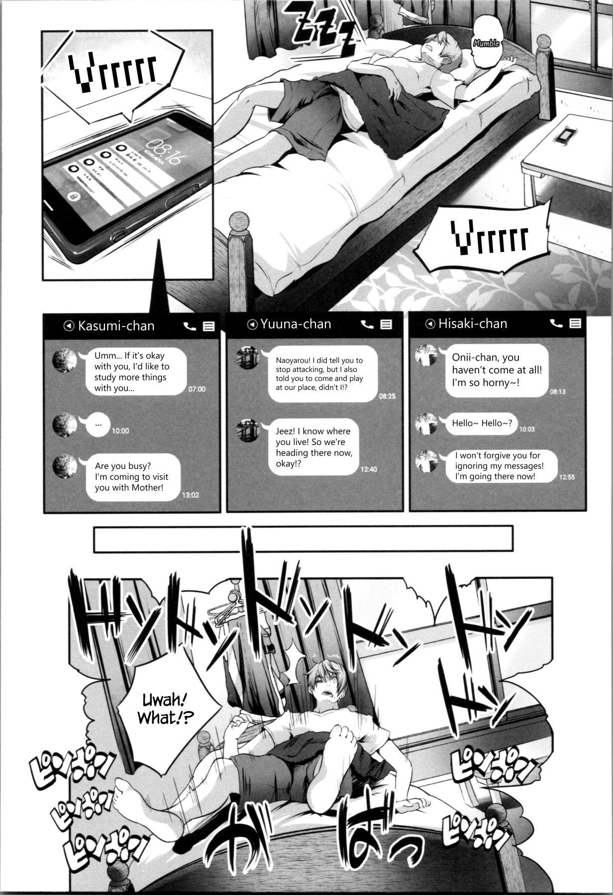 Hentai Manga Comic-Even Though I Didn't Do Anything I Got Reverse Raped By This Mom!-Read-157